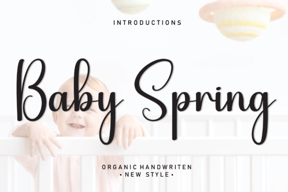 Discover the Joyful Charm of the Baby Spring Typeface