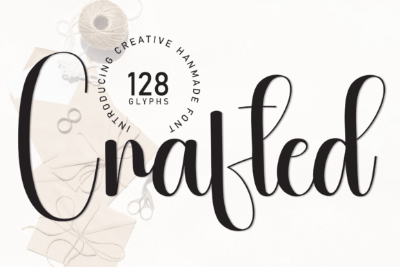 Discovering Crafted: A Handmade Typeface with Bold Character