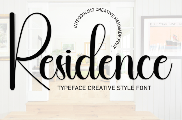 Residence: The Sweet and Friendly Handwritten Font for Creative Projects