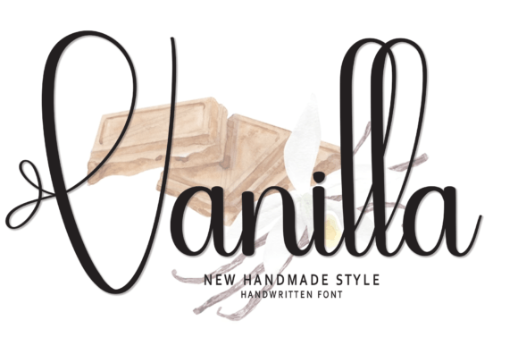 Vanilla: A Script Font That Blends Elegance with Creative Freedom